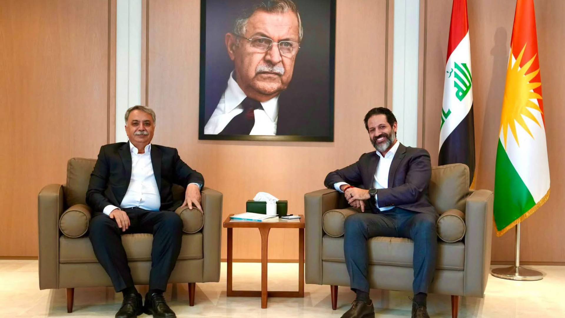 قوباد طالباني يشيد بمهام وجهود مركز الدراسات العامة